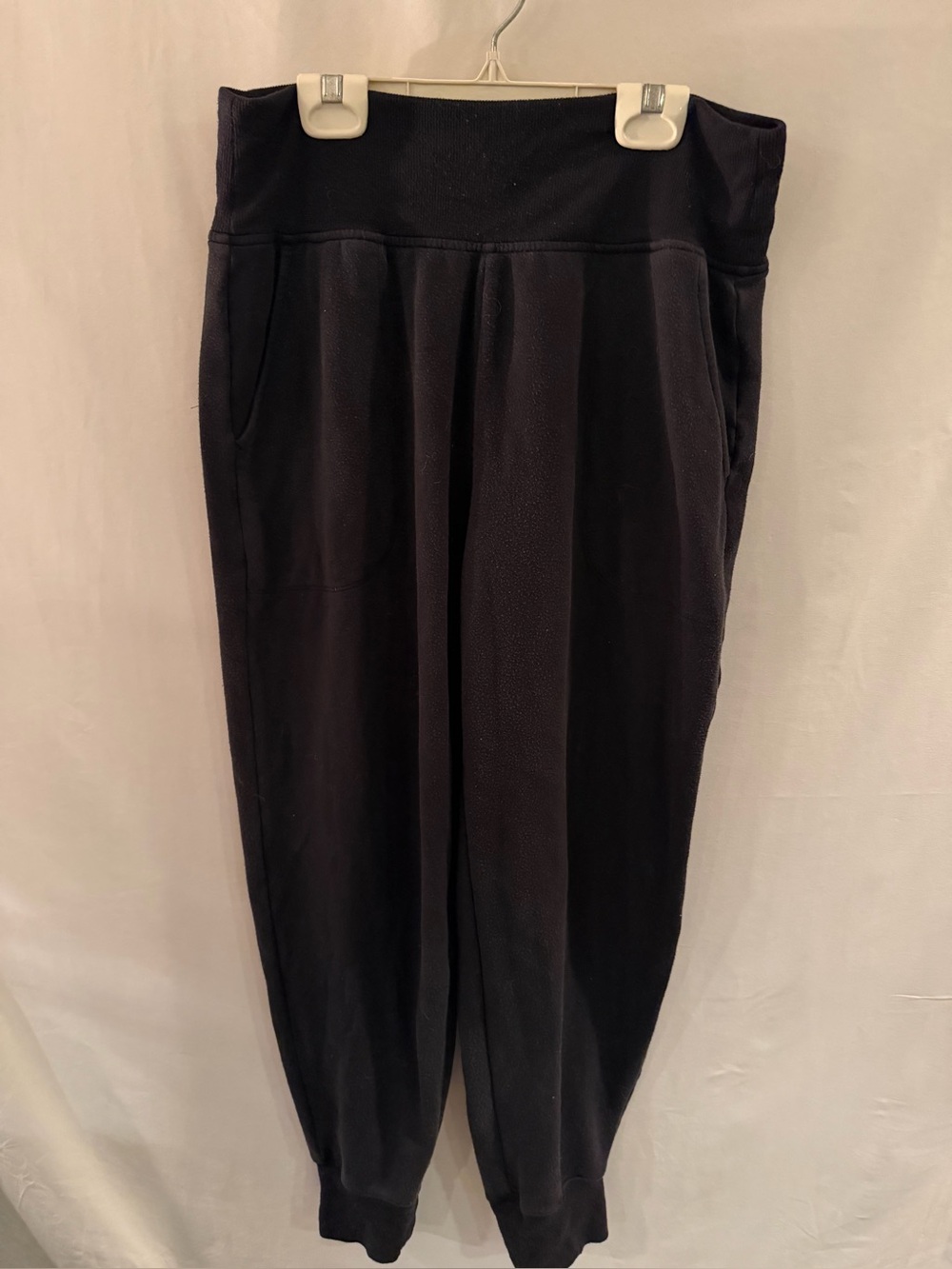 Athleta Black Fleece Pullover Hoodie